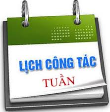 Lịch làm việc tuần 4 học kỳ 1 năm 2018-2019